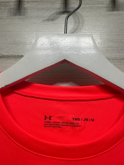 Boys Size Medium (10/12) Loose Under Armour Sleeveless Shirt - Very Good Used Condition