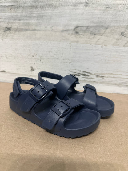 Size 11 (Toddler) Cat and Jack Navy Blue Sandals - Very Good Used Condition*