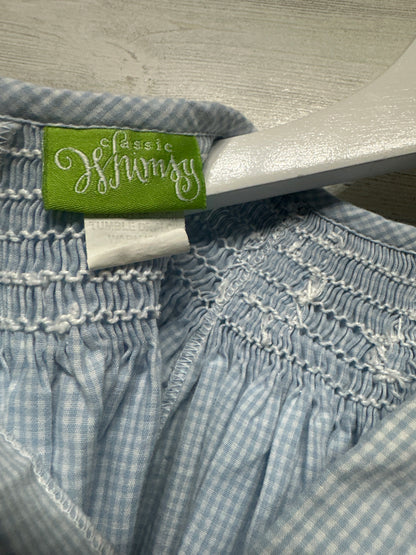 Size 24m Classic Whimsy Smocked Bunny Dress - Very Good Used Condition