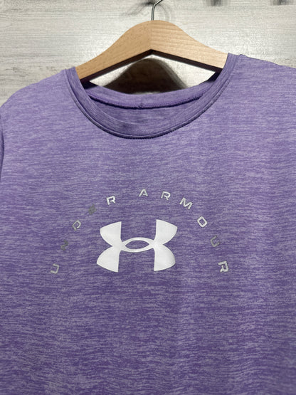 Girl's Size XL Under Armour Drifit Shirt Lot (2 Pieces) - Very Good Used Condition