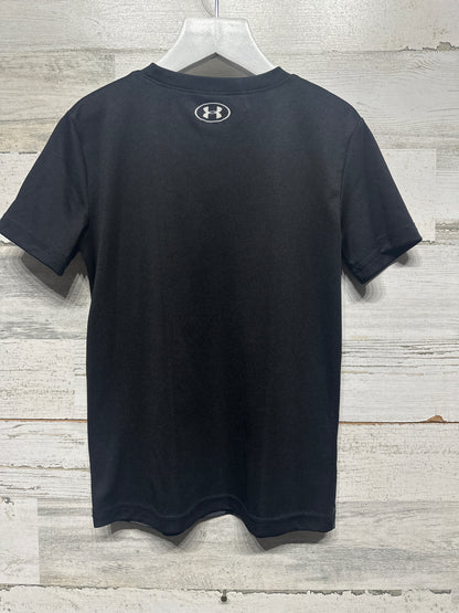 Boys Size 6 Under Armour Black Shirt - Very Good Used Condition