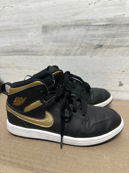 Size 2 (Youth) Nike Air Jordan 1 Mid Shoes - Very Good Used Condition