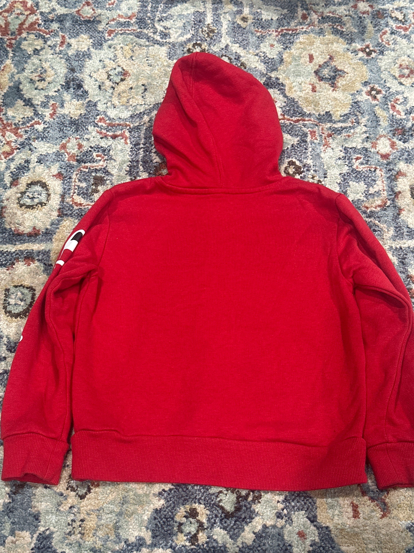 Champion Red Hoodie Fits Like Boys Size 5 VGUC