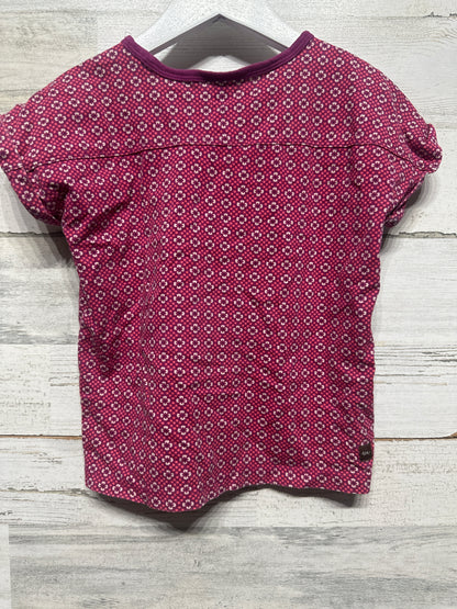 Girls Size 5 Tea Collection Floral Pattern Shirt - Good Used Condition