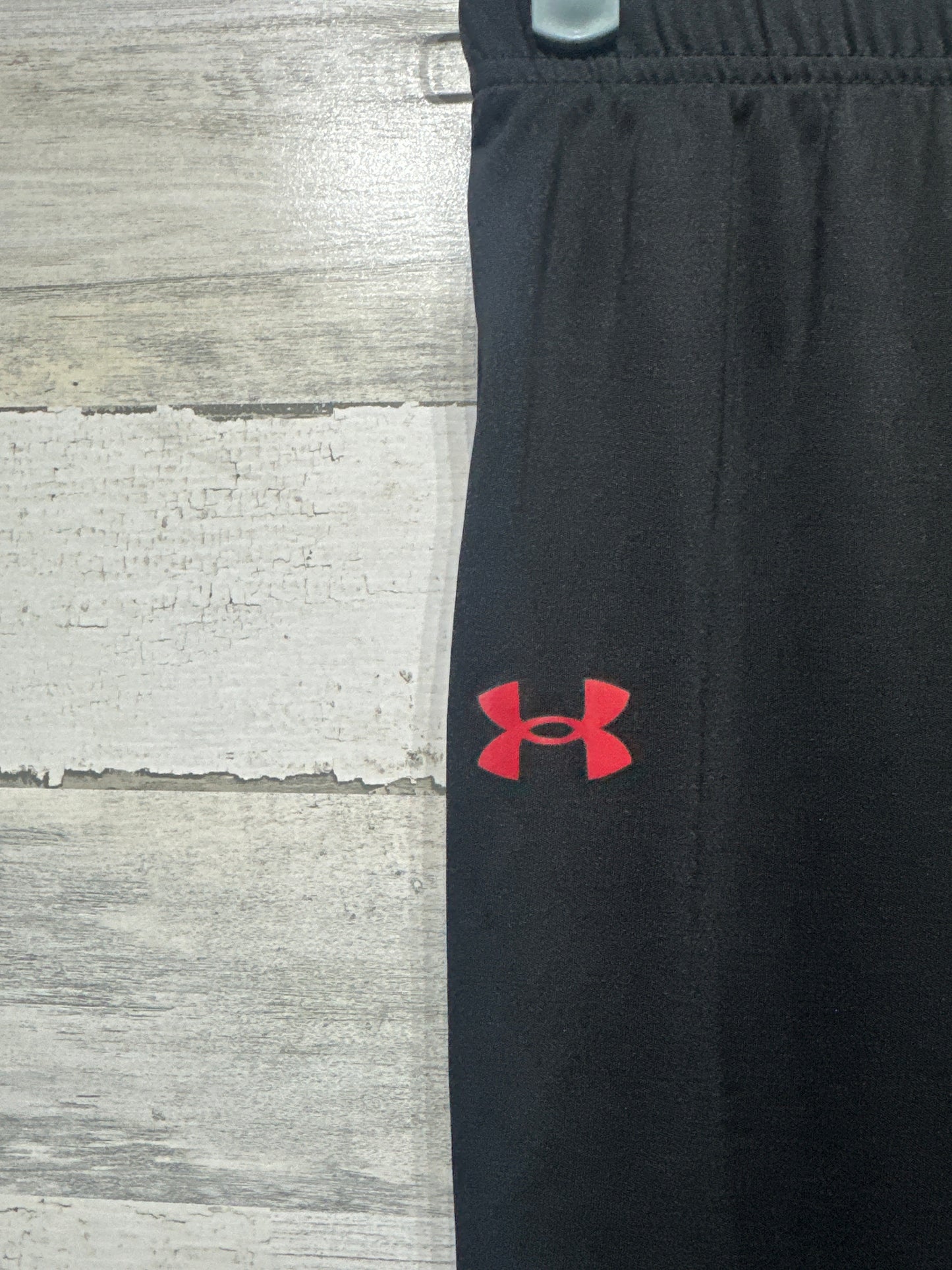 Under Armour Boys Size 5 Lightweight Pants Black VGUC