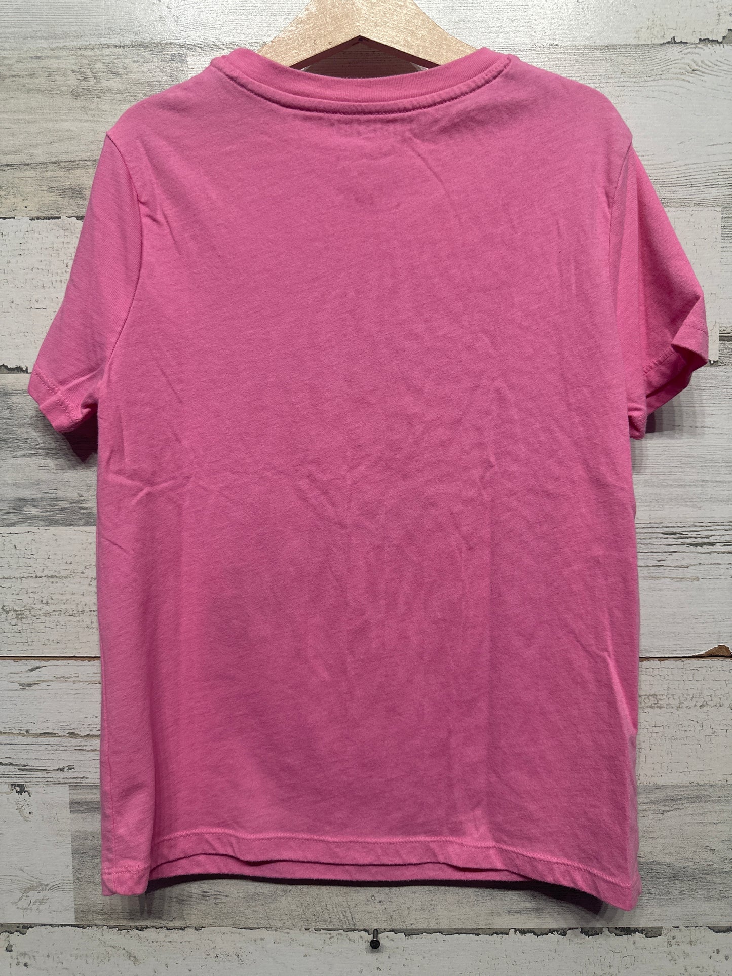 Boys Size 8 Medium Cat and Jack Pink High Torque Racing TShirt - Very Good Used Condition