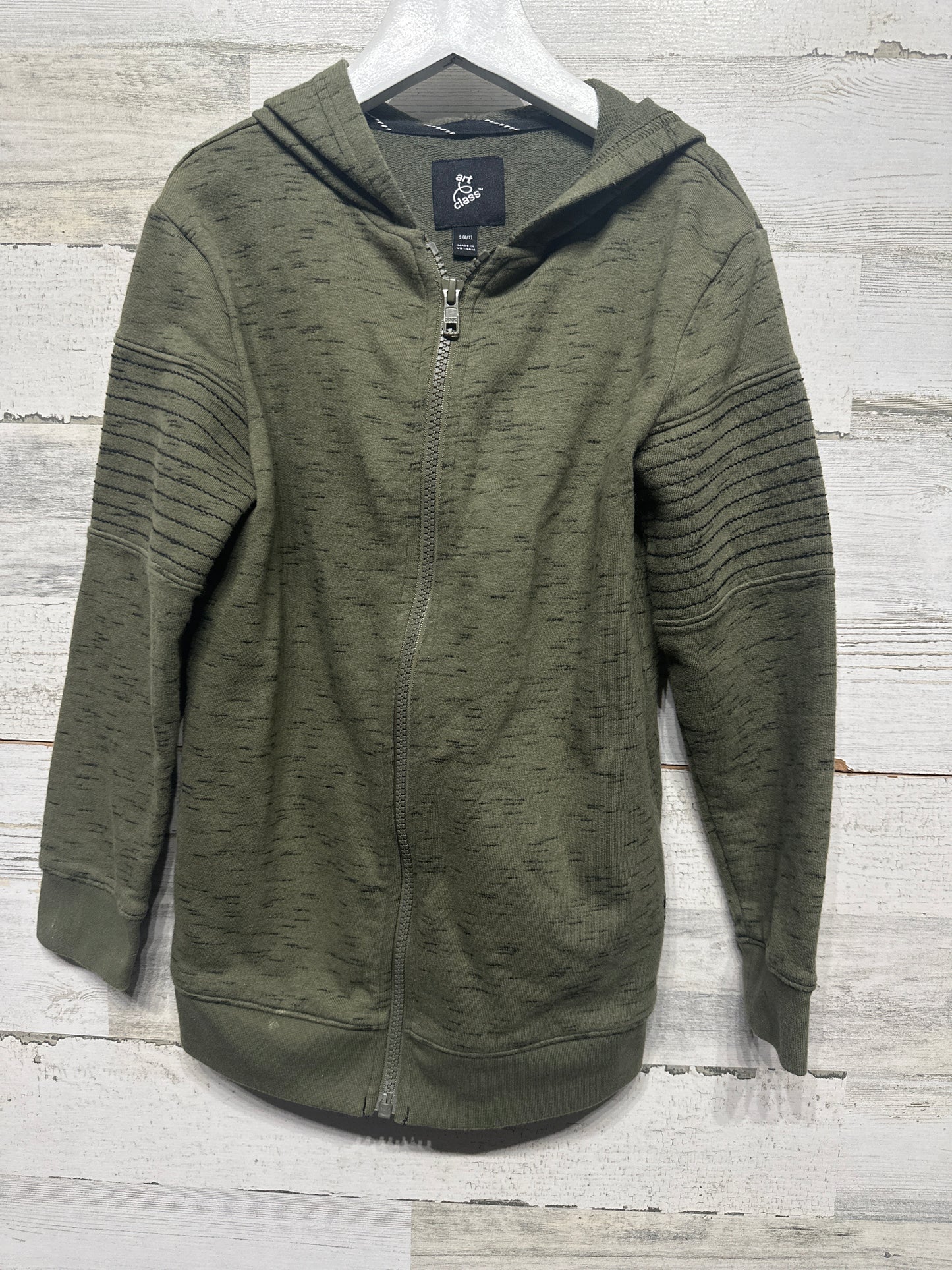 Boys Size 6-7 Small Art Class Hooded Jacket - Play Condition*