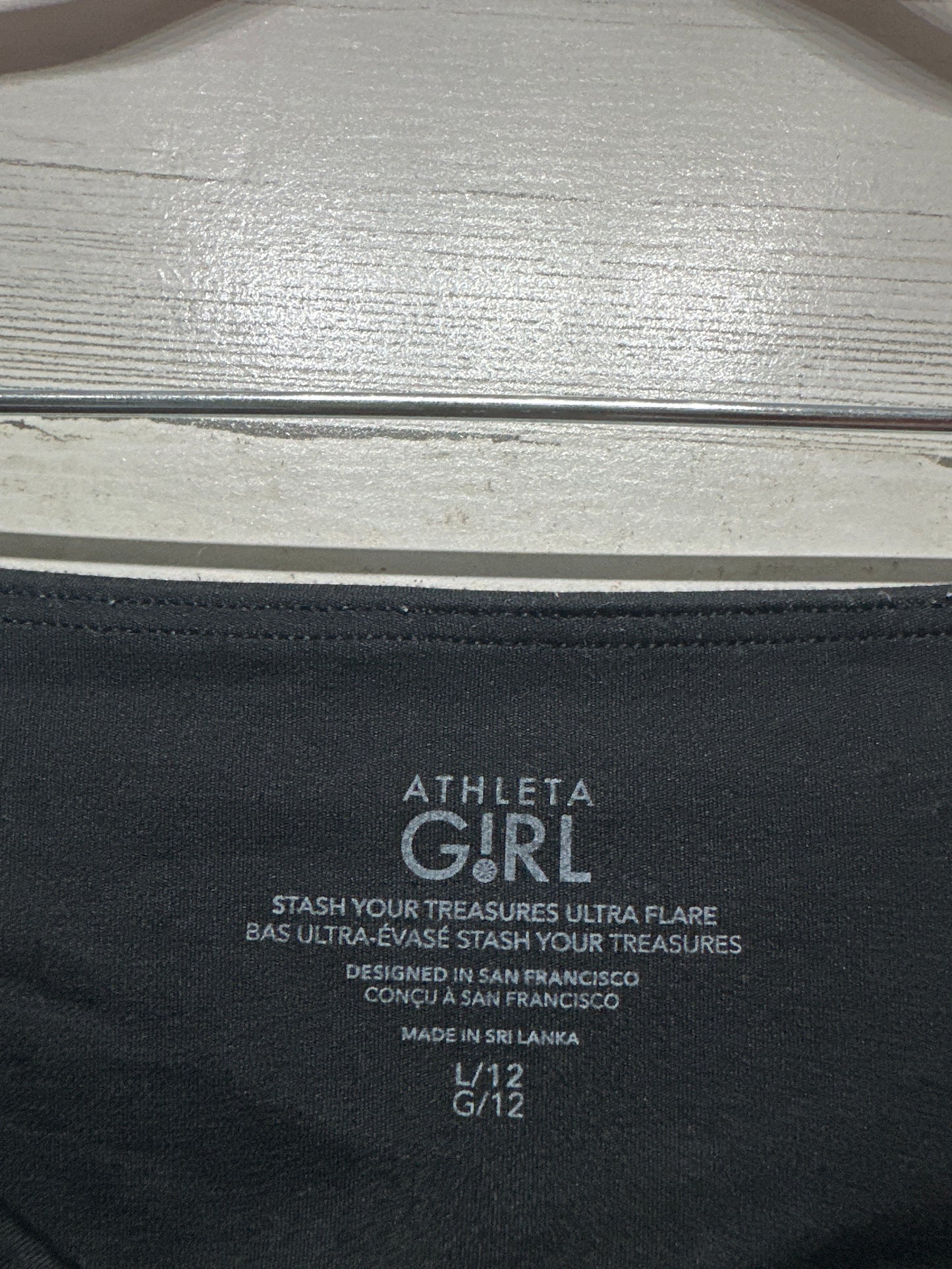 Girls Size 12 / Large - Athleta Girl Stash Your Treasures Ultra Flare Leggings - Good Used Condition