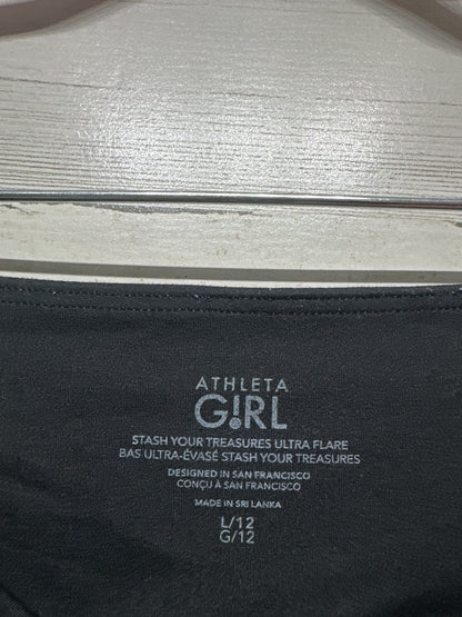 Girls Size 12 / Large - Athleta Girl Stash Your Treasures Ultra Flare Leggings - Good Used Condition
