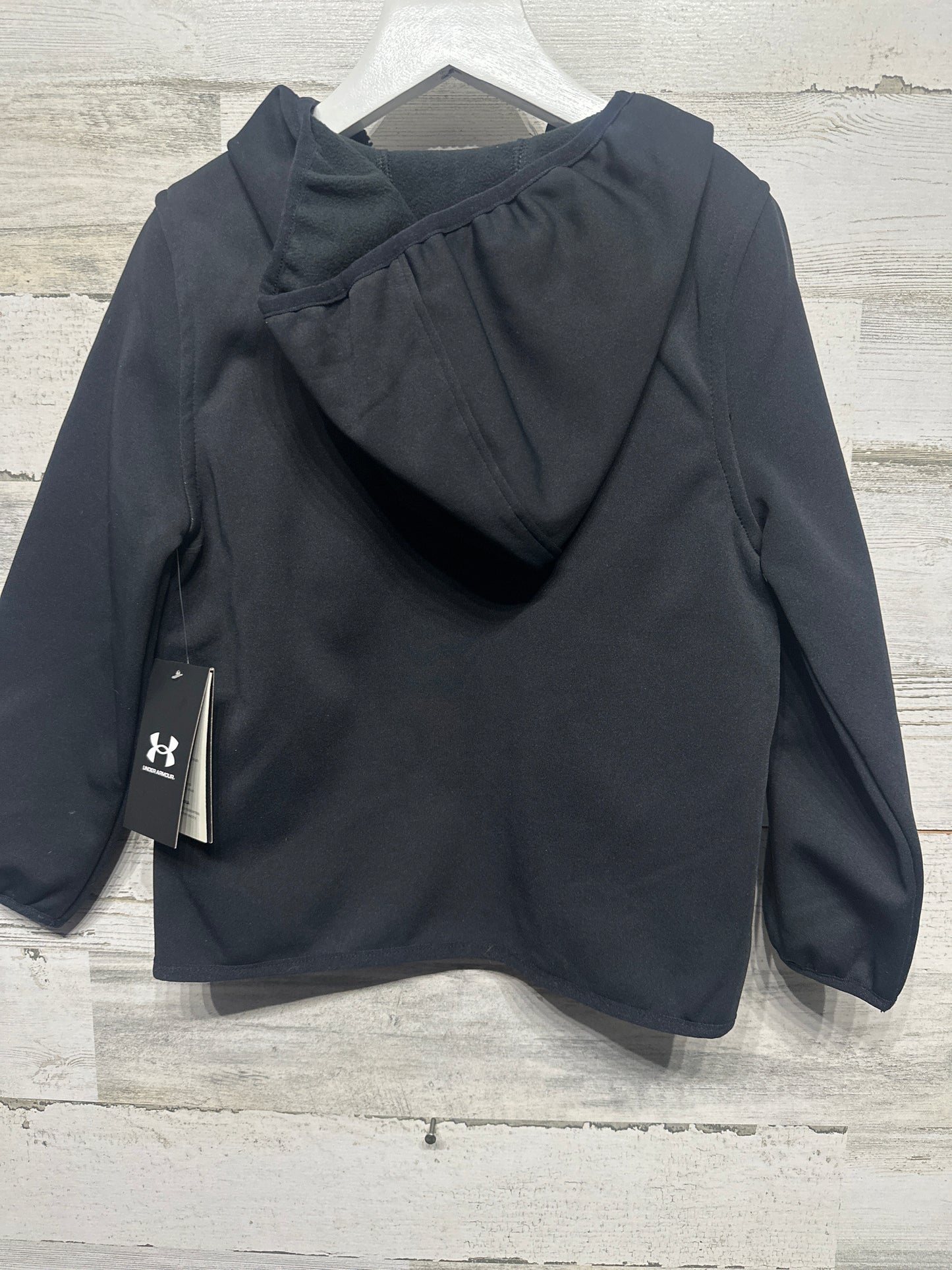 Under Armour Storm Water Repellant Jacket Boys Size 5 Red Black NWT