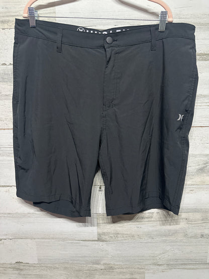 Hurley Men’s Size 40 Quick Dry Black Shorts VGUC