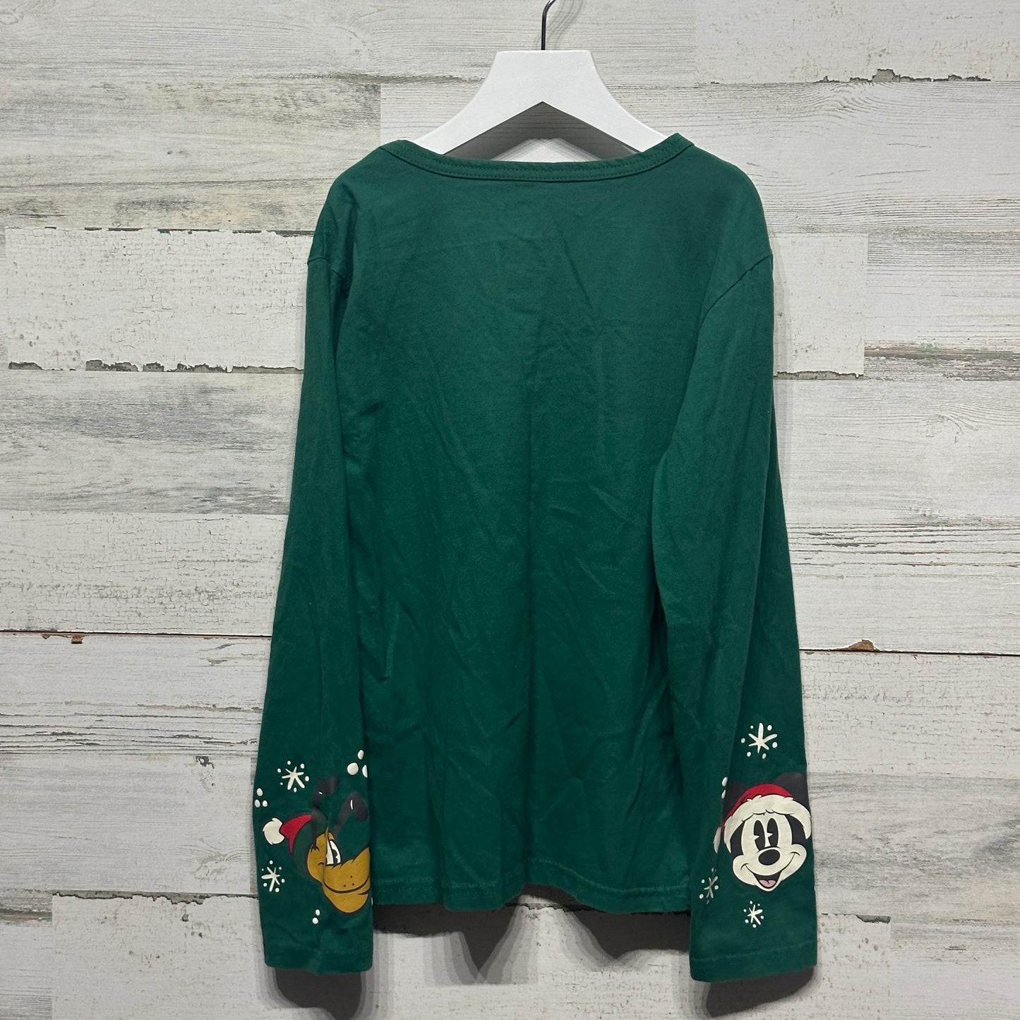 Size Youth Large Disney Holiday Character Long Sleeve Pocket Tee - Very Good Used Condition (Copy)