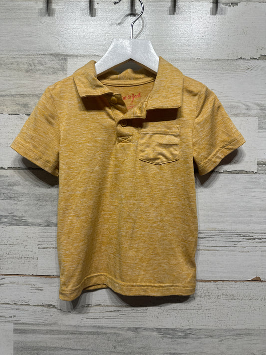 Boys Size 2t Cat and Jack Drifit Polo Shirt - Good Used Condition