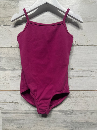 Girls Size Small Revolution Mulberry Adjustable Strap Leotard - Good Used Condition