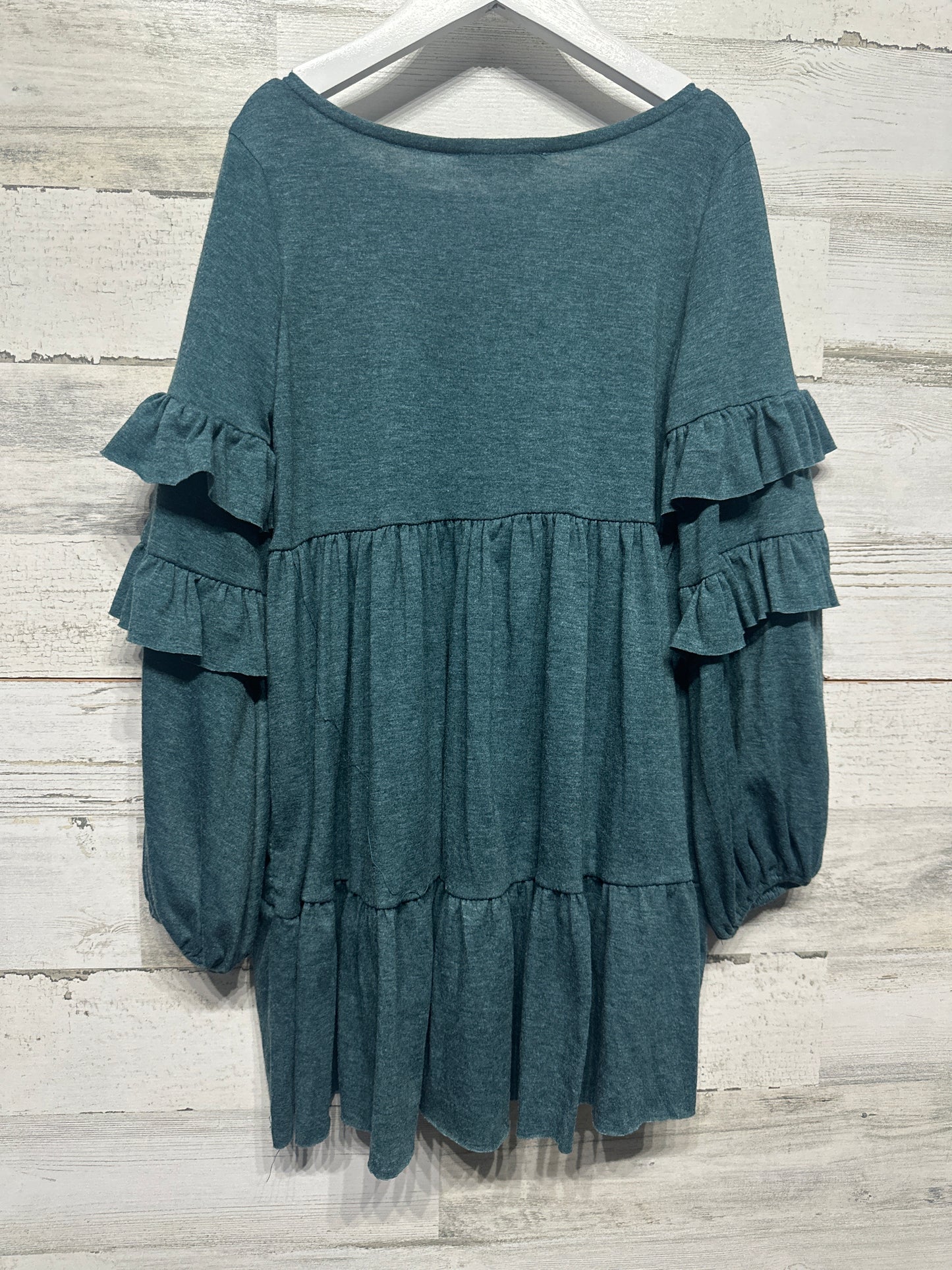 Size 6 MiaJoy by JoyFolie Ruffled Tunic - Very Good Used Condition