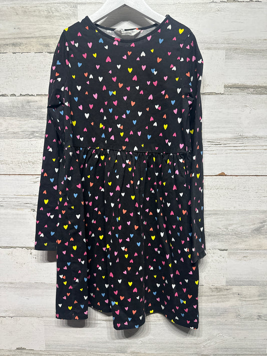 H&M Long Sleeve Heart Dress - Girls Size 8-10 - Very Good Used Condition