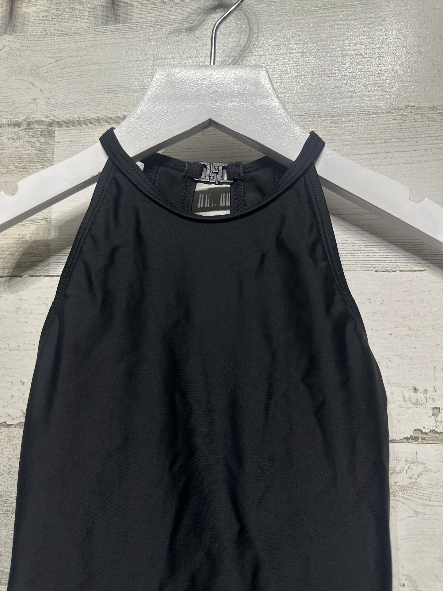 Girls Size 9-10 Move Dance Black Leotard - Very Good Used Condition