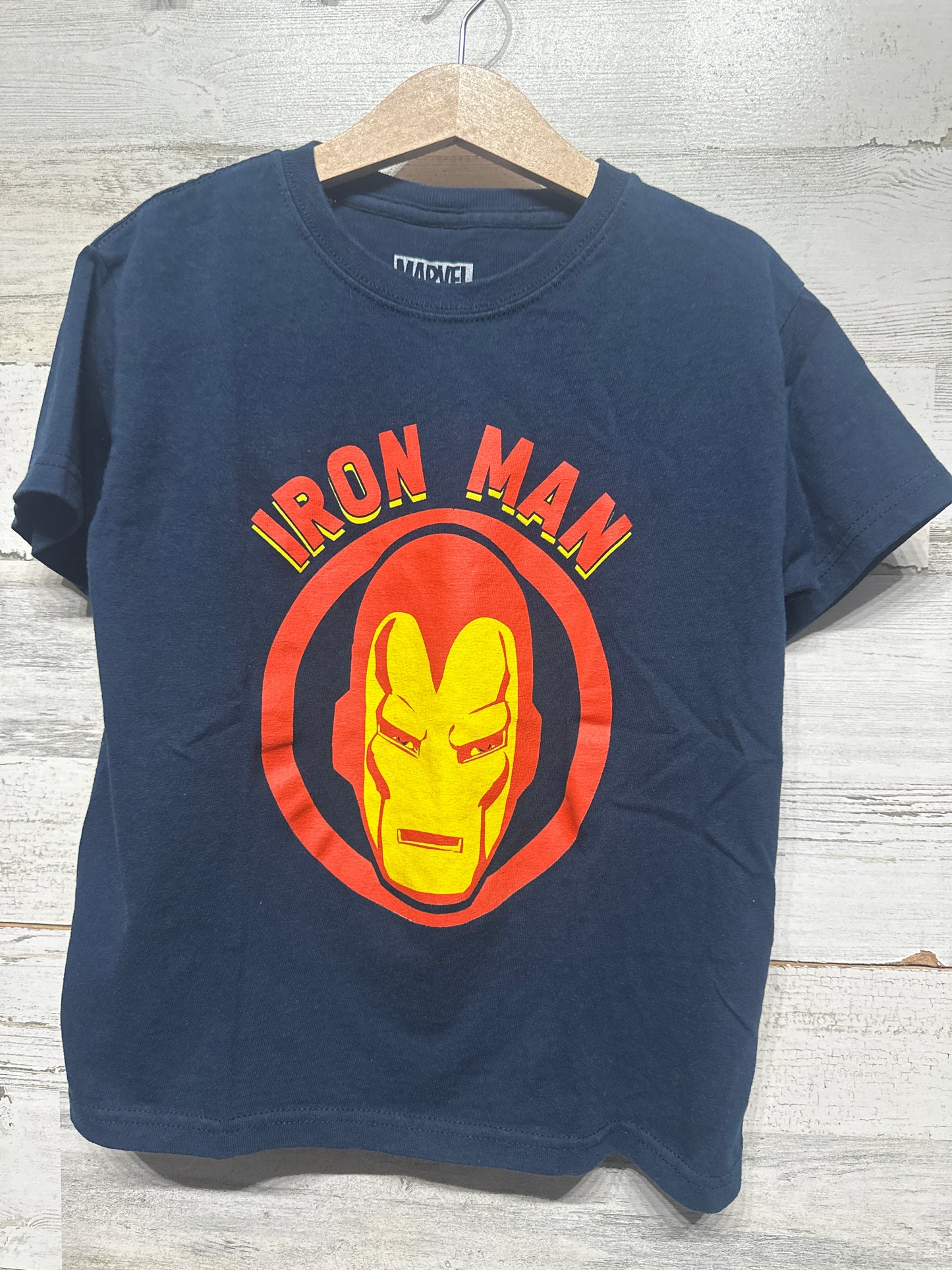 Boys Size 8 Marvel Iron Man Shirt  - Very Good Used Condition