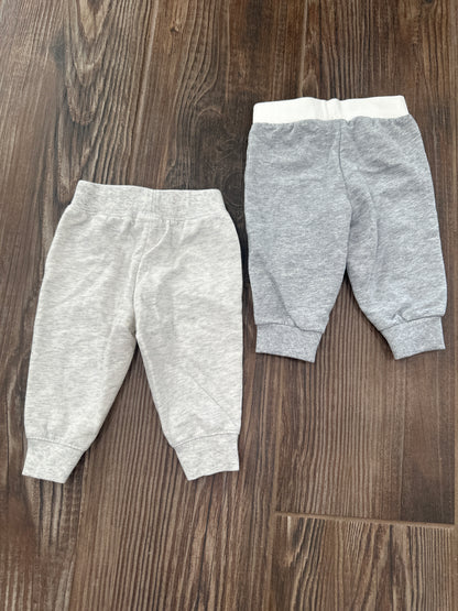 Boys Preowned Size 6m Carter’s Pants Lot (2 Pieces) - Very Good Used Condition