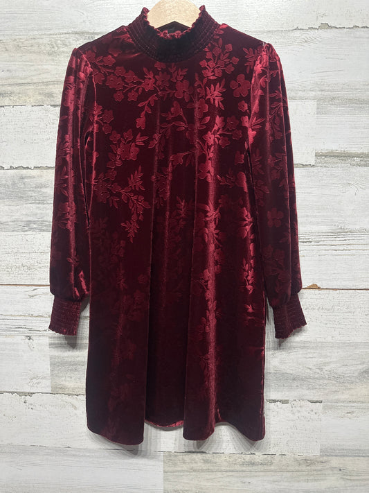 Matilda Jane Girls Size 6 Just Imagine Velvet Burnout Dress VGUC