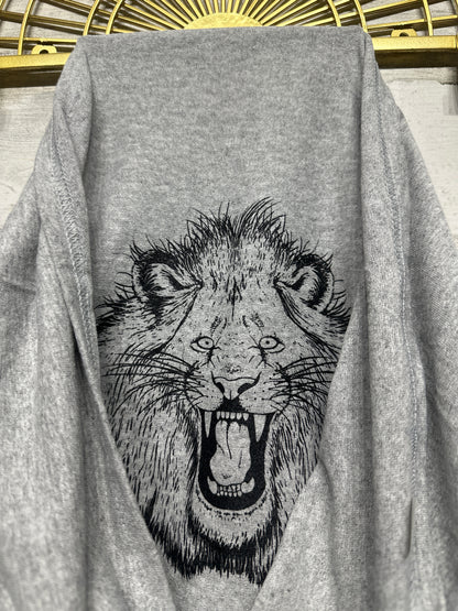 Boys Size Youth Medium (Fits Like 10/12) Ask Me About My Roar TShirt - Very Good Used Condition