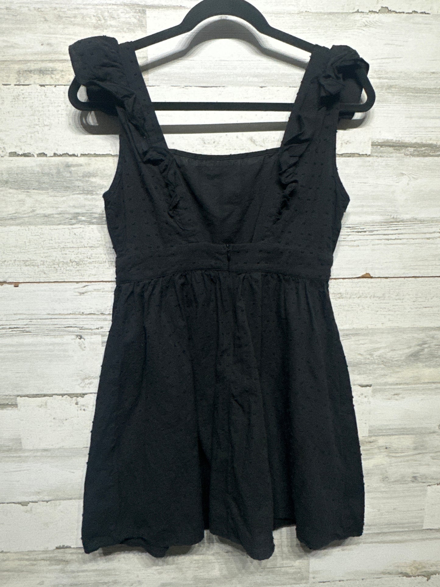 Women’s Medium SHEIN Black Swiss Dot Cotton Dress - Very Good Used Condition