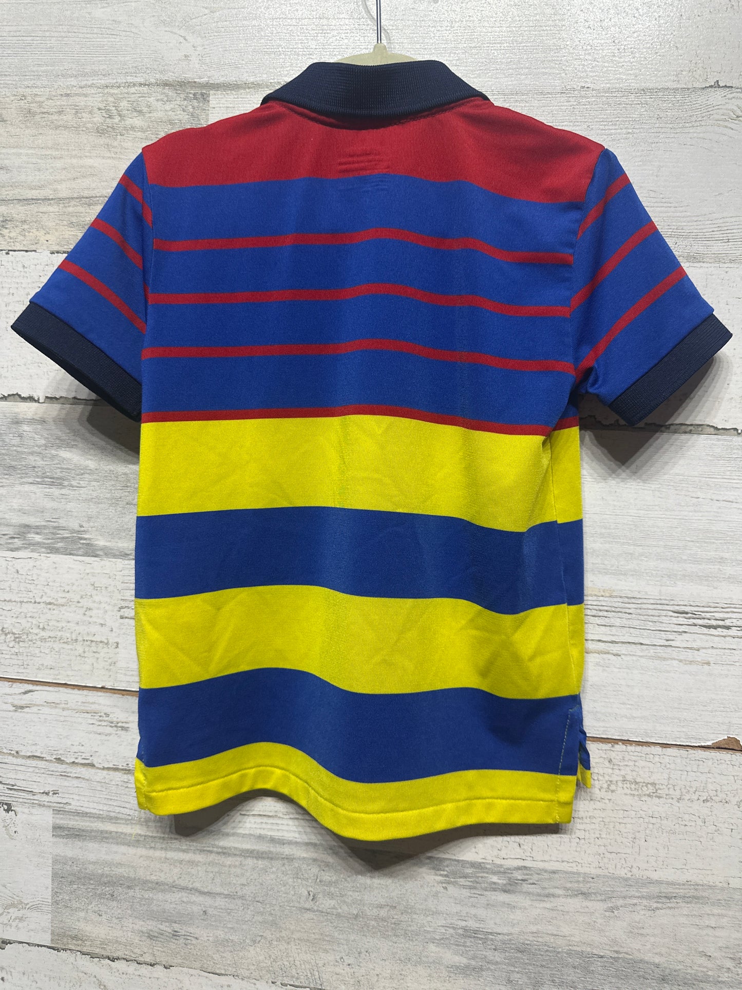 Boys Size 3 / 3t Polo Ralph Lauren Performance Striped Polo Shirt - Very Good Used Condition