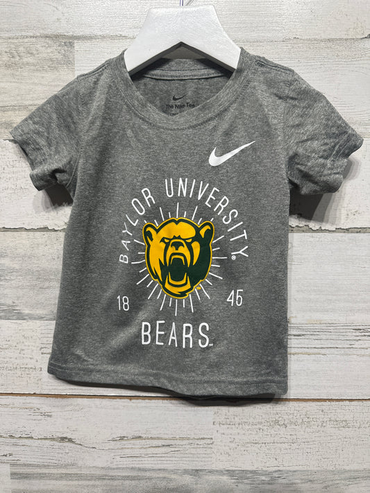 Baylor University Bears Nike Drifit Shirt Toddler 2T VGUC