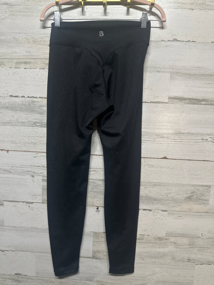 Women's Size Medium Buff Bunny Collection Black Dotted Leggings - Very Good Used Condition