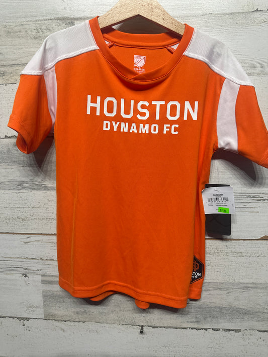 Houston Dynamo Soccer Jersey Boys Size 5/6 New With Tags
