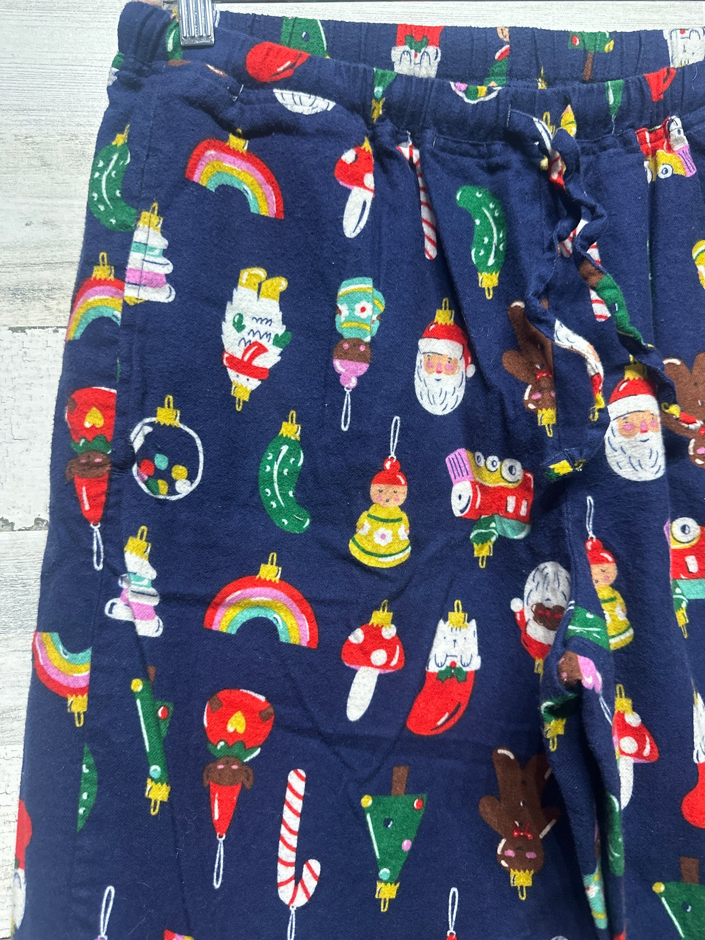 Hanna Andersson Holiday Flannel Pajama Pants Adult Medium VGUC