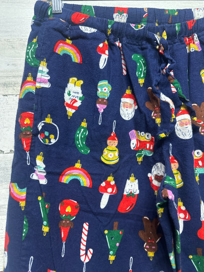 Hanna Andersson Holiday Flannel Pajama Pants Adult Medium VGUC