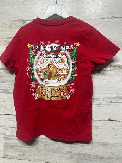 Boys Preowned Size XS Buc-ee’s Christmas Shirt - Good Used Condition