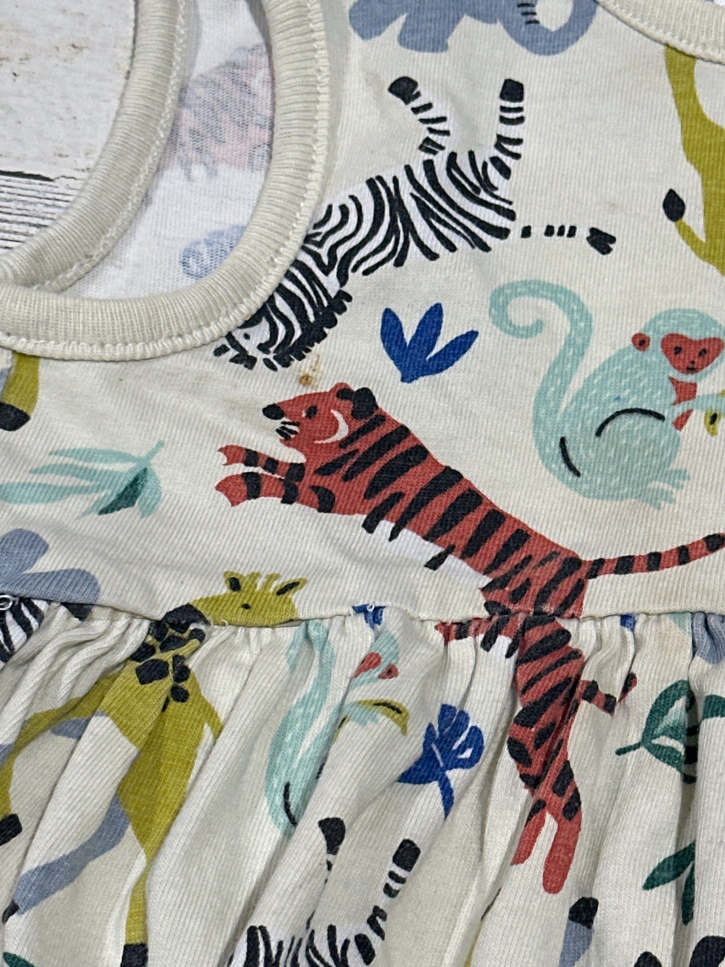 Hanna Andersson Animal Dress - Girls Size 3t (90cm) - Play Condition*