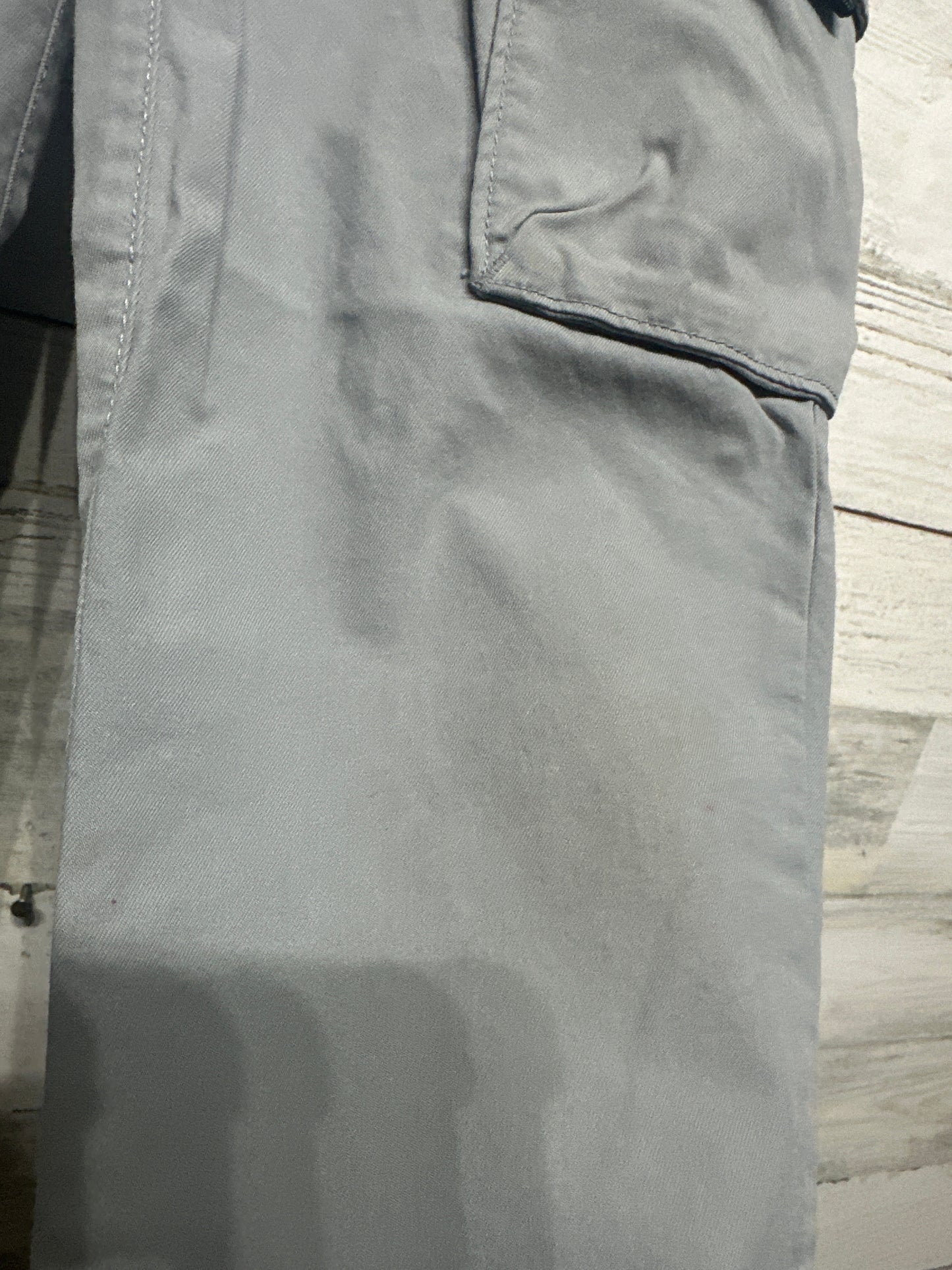 Boys Size 6-7 (Small) Old Navy Tech Taper Quick Dry Grey Pants - Play Condition*
