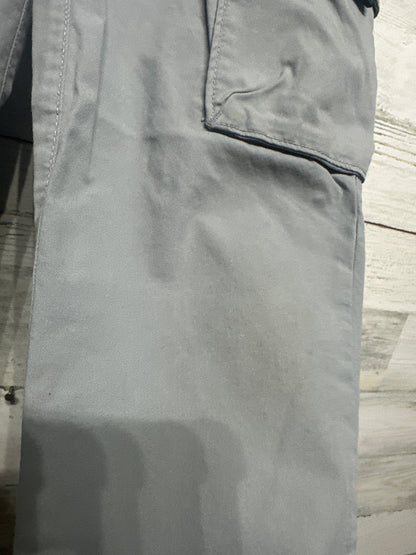 Boys Size 6-7 (Small) Old Navy Tech Taper Quick Dry Grey Pants - Play Condition*