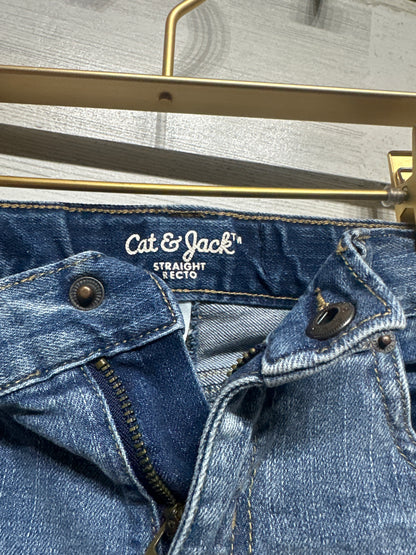Boys Size 5t Straight Cat and Jack Adjustable Waist Jeans - Very Good Used Condition
