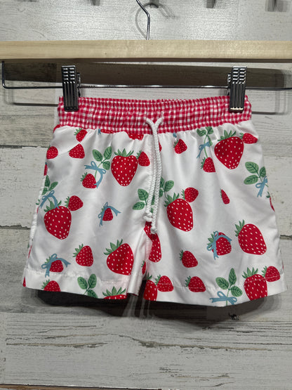 Size 4t Sal and Pimenta Strawberry Swim Trunks - New Without Tags
