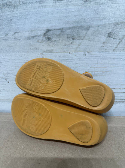 Size 10 Toddler Mini Melissa Bambi Shoes  - Good Used Condition*