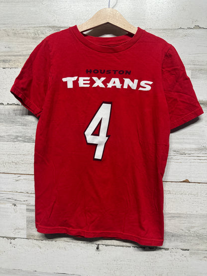 Boys Size Youth Small 8 NFL Houston Texans Watson Shirt - Very Good Used Condition