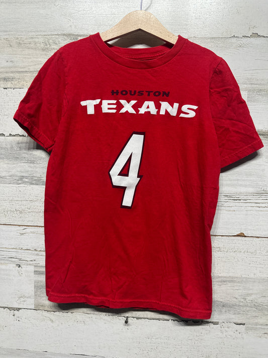 Boys Size Youth Small 8 NFL Houston Texans Watson Shirt - Very Good Used Condition
