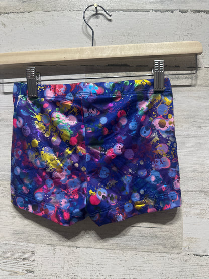 Girls Size Small Capezio Future Star Dance Shorts  -  Very Good Used Condition