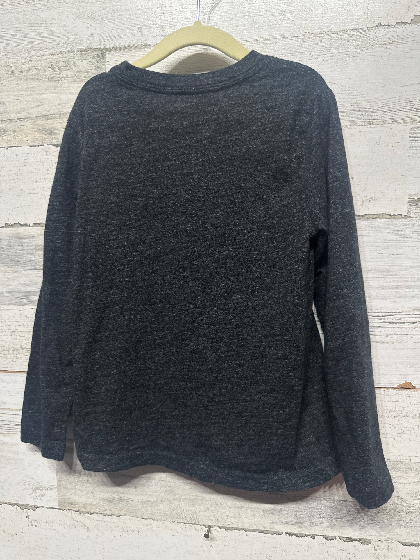 Boys Size 6 Polo Ralph Lauren Dark Grey Long Sleeve Shirt - Very Good Used Condition