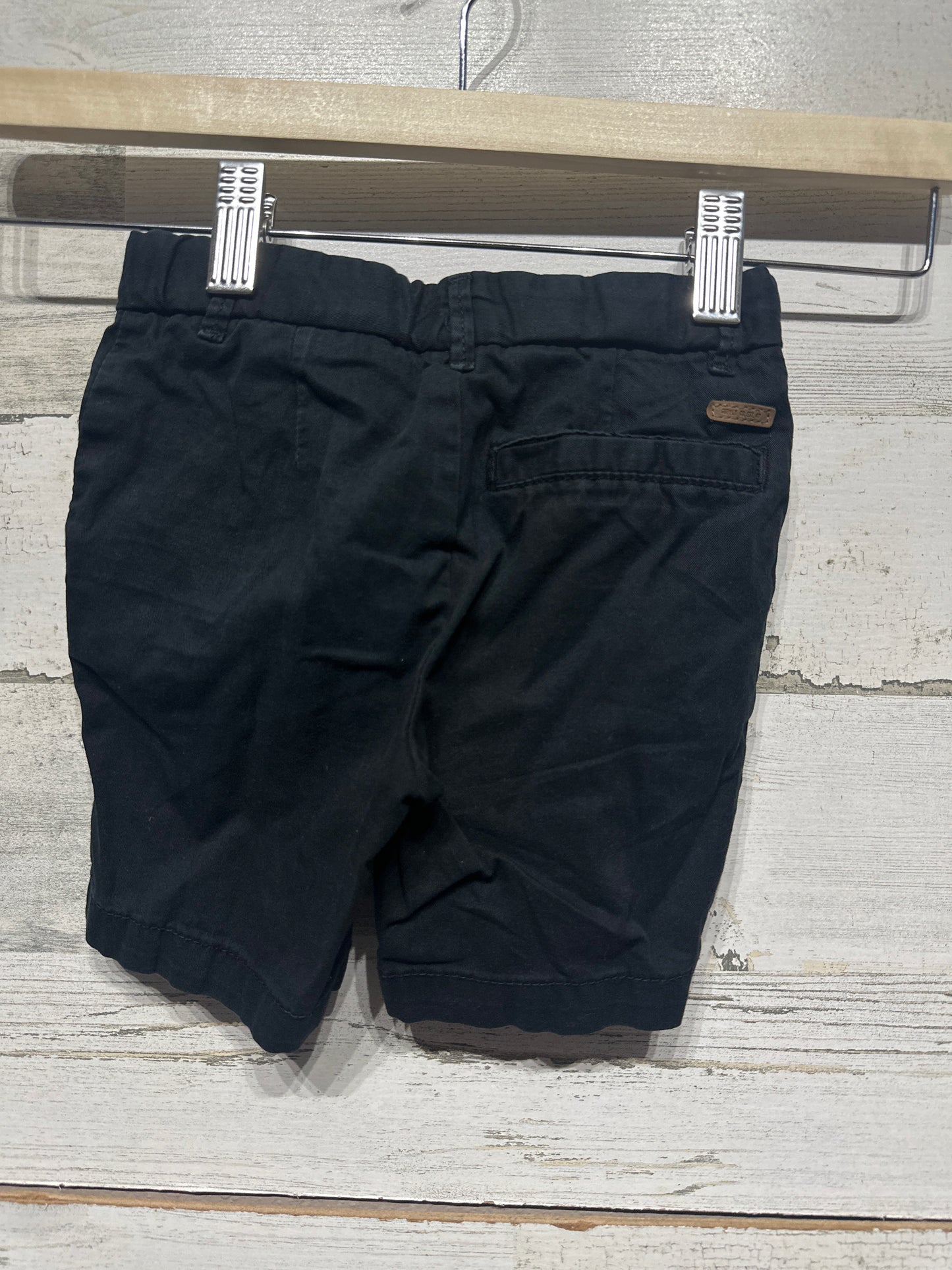 Boys Preowned Size 1.5-2 years H&M Black Shorts - Good Used Condition