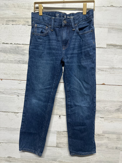 Boys Size 8 Gap 90s Original Straight Adjustable Waist Jeans - Very Good Used Condition