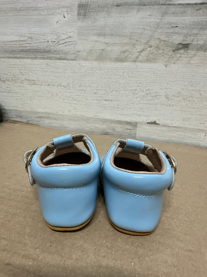 Size 6-12m Monkey Feet Patent Shoes - Very Good Used Condition