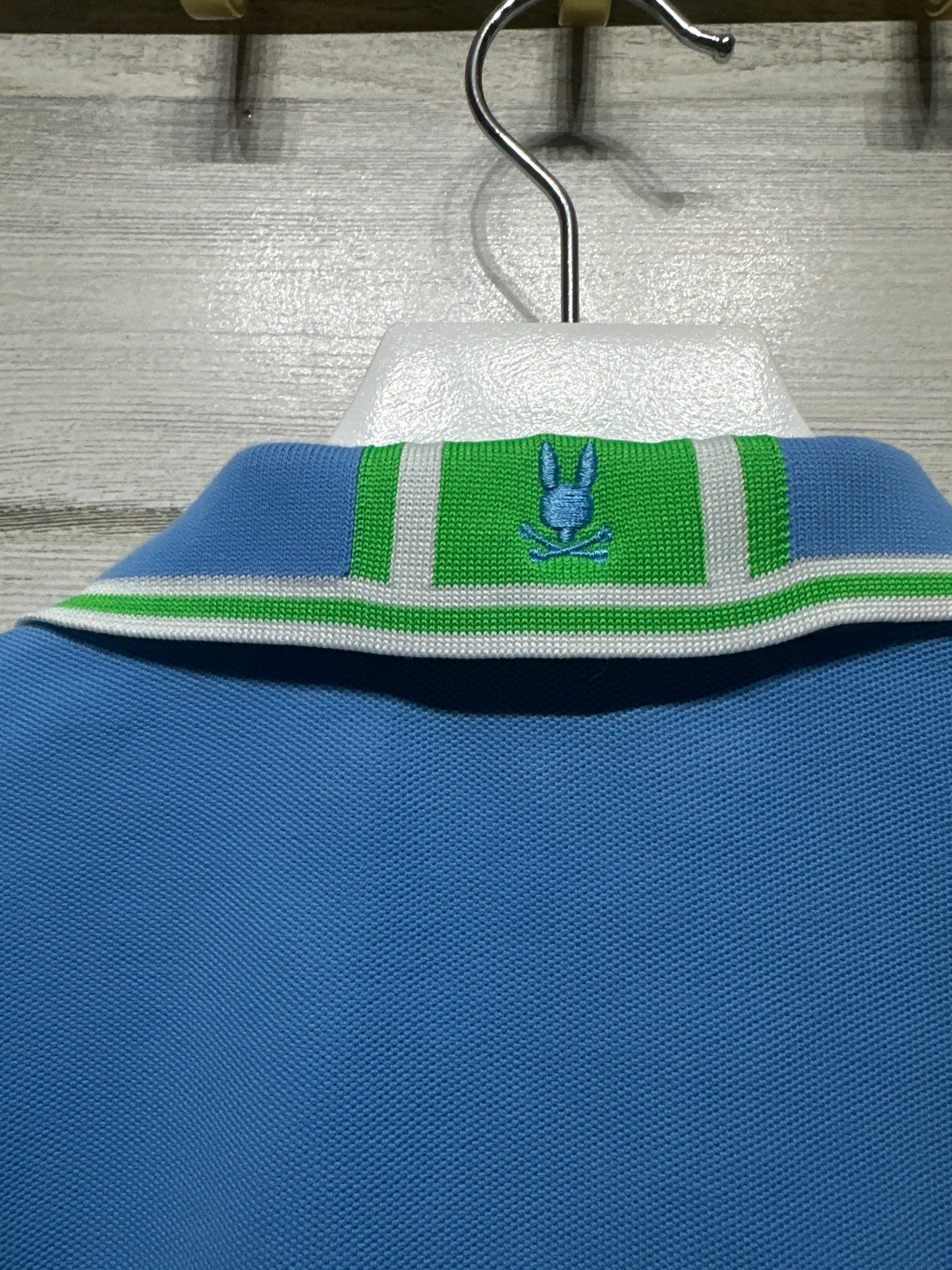 Size 4 / XXS Psycho Bunny Short Sleeve Pima Cotton Polo Shirt - Very Good Used Condition