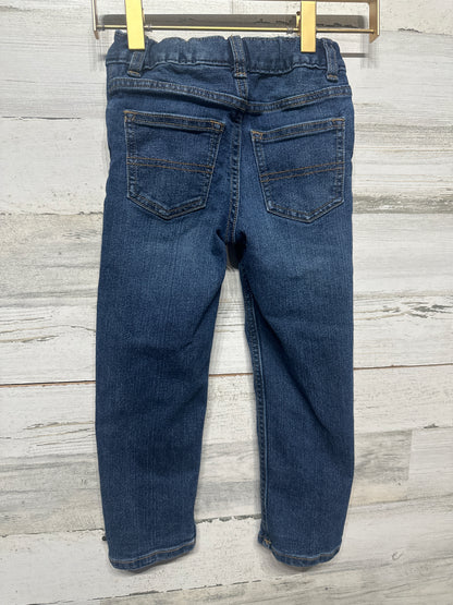 Size 4t Osh Kosh Adjustable Waist Straight Jeans - Very Good Used Condition