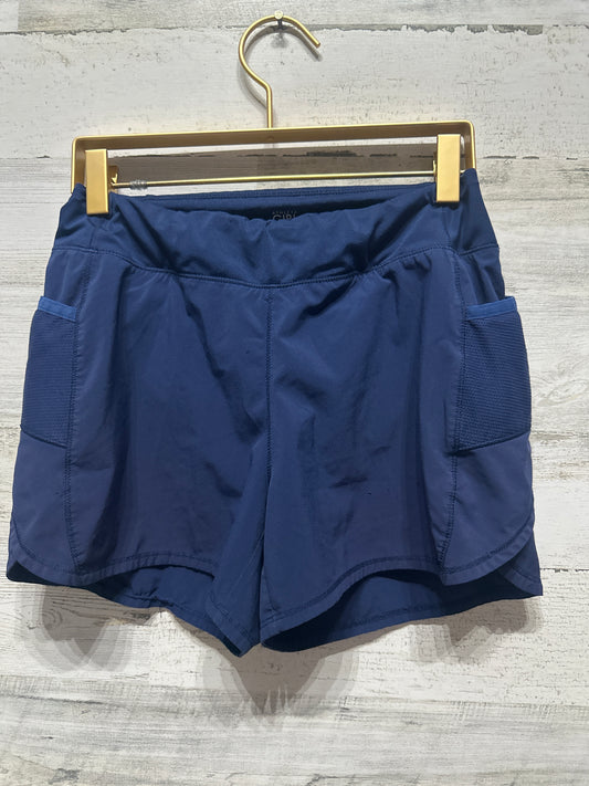 Girls Size 14 (Large) Athleta Record Breaker 3” Navy Athletic Shorts - Good Used Condition
