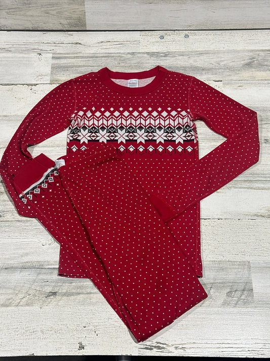 Hanna Andersson Organic Cotton Two Piece Pajama Set - Kids Size 14 (160 cm) - Very Good Used Condition